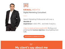 Tablet Screenshot of krinalmehta.com